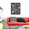 thumbnail image 4 of Sikiie I Love Coffee Print Canvas Decorative Hanging Painting, Anti-shrinkage Hanging Frame, Suitable for Home, Office Wall Decorations, 4 of 6