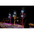 thumbnail image 3 of Holiday Bright Lights 266688 16 in. Christmas Shimmer Sphere LED Light, Pure White, 3 of 5