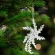 thumbnail image 4 of Decoraciones navideñas, adornos navideños, regalos navideños Decoraciones navideñas Ciervos navideños Copos de nieve Adornos para árboles de Navidad Colgantes Decoración de escena avanzada un colgante, 4 of 6