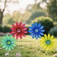 thumbnail image 4 of Marcadores metálicos para plantas | Paquete de 4 estacas de hierro para jardín, ideales para macetas y arreglos florales, 4 of 8