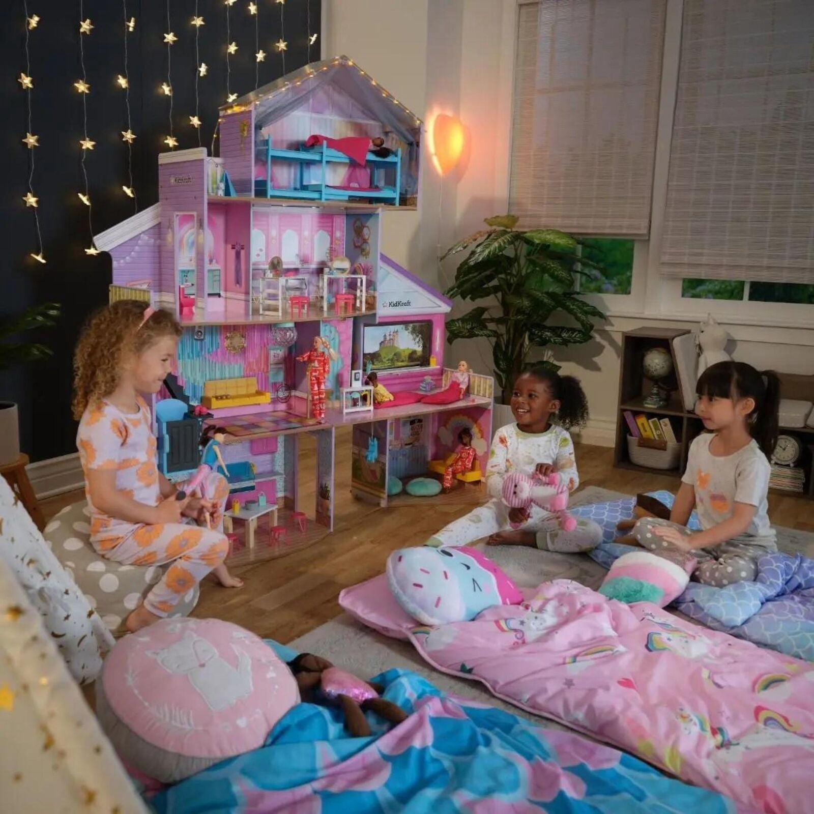 KidKraft Ultimate Slumber Party Wooden Mansion Dollhouse