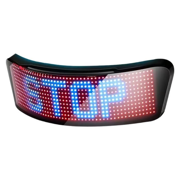 Smart Led Motorcycle Bike Cycling Helmet Display Sceen Light with Turn Sign O3A3