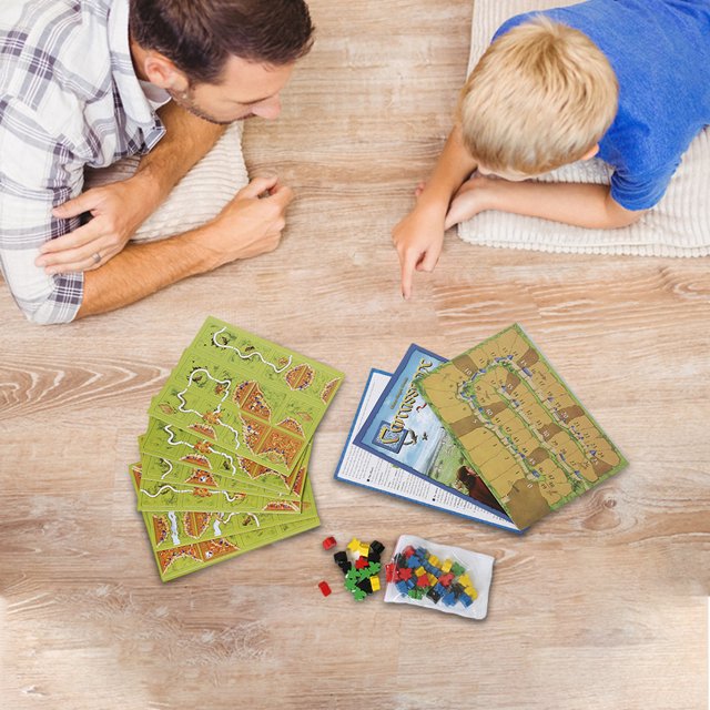 Juego base de Catan/Carcassonne Tiempo de juego promedio 60 minutos 2-5 jugadores para mayores de 12 años