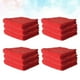 thumbnail image 3 of Toalla para platos de descontaminación fuerte de 12 piezas Toalla de limpieza de microfibra antiadherente para el hogar para la cocina (rojo), 3 of 5