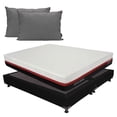 thumbnail image 1 of Colchón King Size + Box Black + Almohada 2-Pack Restonic Dicasa Roll, 1 of 8