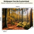 thumbnail image 3 of Peel and Stick Wallpaper Kaltenhofer Moor Schleswig Holstein Germany Modern Art Wall Mural Decor Self Adhesive and Removable 100in x 144in, 3 of 8