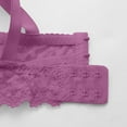thumbnail image 5 of Xijirk Women Sheer Lace Underwire Bra Thin Cup Bow Adjustable Shoulder Strap for Everyday Wear,Pink,85C, 5 of 6