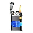 thumbnail image 1 of TIELUTT Torche Métal Roue à Moudre Allumage Flamme avec Cadran de Flamme Réglable Cheminée Grill Camping BBQ(10ml) Grand Sac à Dos Randonnée Camping Femmes Équipement de Randonnée Cadre Kits de Sac à Dos pour Adolescents, 1 of 4