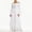 White, variant on Women's Medieval Renaissance Retro Dress Casual Off Flare Sleeve A-line Dress Halloween Parties Costume Events(Black,XXXXXL)