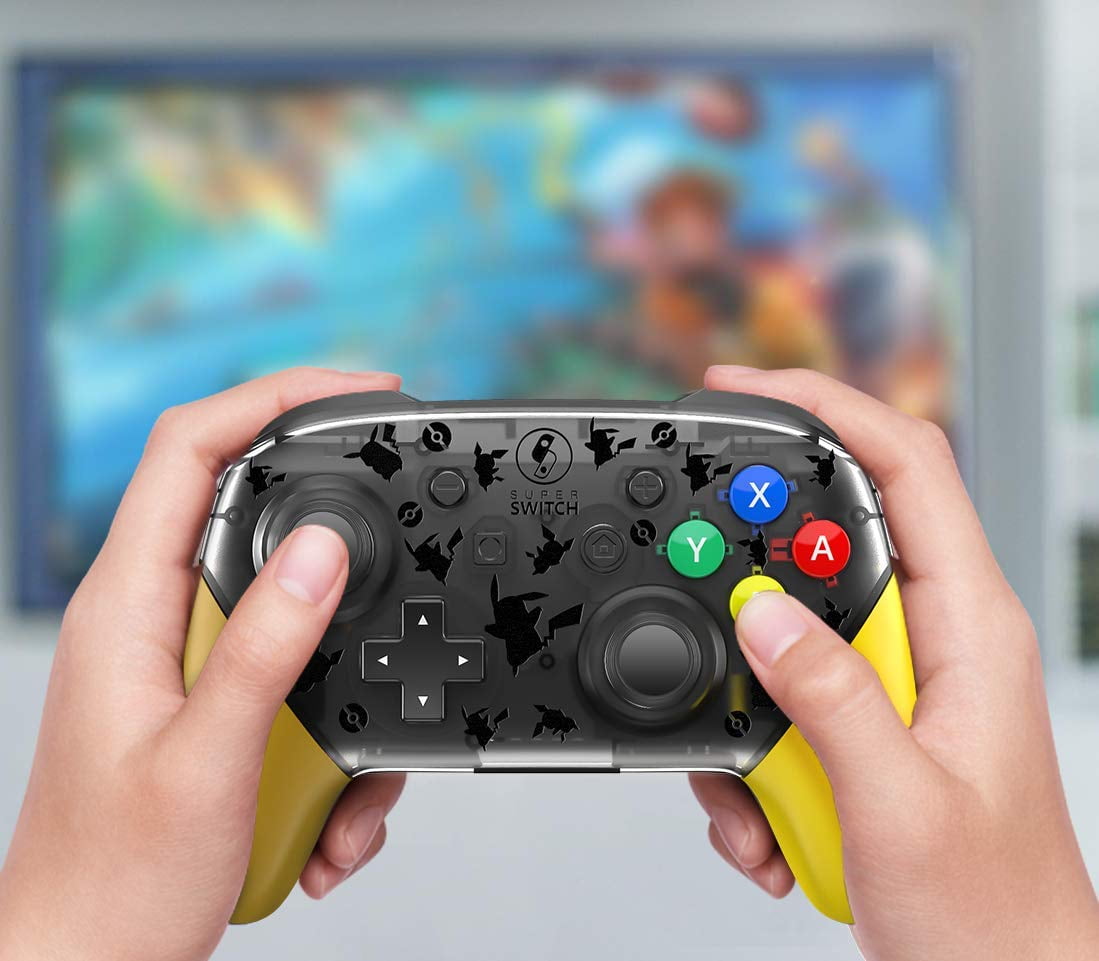 can you play let's go pikachu with pro controller