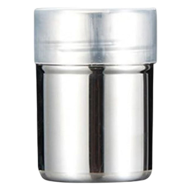 Salero y pimentero Chocolatero Espolvoreador de café Polvo Azúcar glas para pequeña