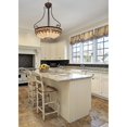 thumbnail image 4 of Elk Lighting Diamond Ring 3 Light Semi Flush Mount in Burnished Copper, 4 of 4