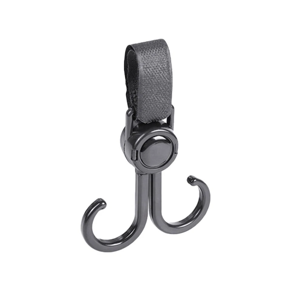 Portable Stroller Hooks For Hanging- Diaper Bags Stuff-Organizer Groceries Tr