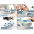 thumbnail image 3 of Hervidor de huevos para microondas, Hervidor de huevos de plástico, Hervidor de huevos de doble taza, Hervidor de huevos, Hervidor de huevos para microondas, Hervidor de huevos para desayuno rápido(az, 3 of 4
