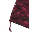 thumbnail image 4 of X RAY JEANS Men's 12.5" Inseam Cargo Shorts, Burgundy Camo, 34, 4 of 5