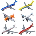thumbnail image 1 of Toy Airplane Tcvents Diecast, paquete de 6 unidades para niños de 3 a 12 años, 1 of 6
