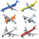 thumbnail image 1 of Toy Airplane Tcvents Diecast, paquete de 6 unidades para niños de 3 a 12 años, 1 of 6