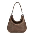 thumbnail image 6 of Wrangler Hobo Bags Large Crossbody Bags for Women Shoulder Purses with Striped Cotton Straps, Leopard-Dark Khaki, 6 of 7