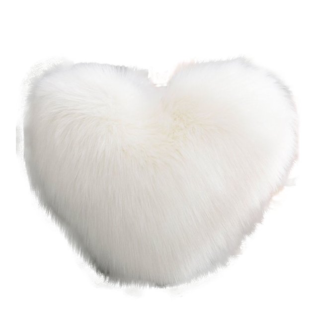 La almohada con forma de corazón con forma de piel es necesaria para el Día de San Valentín y el Día de la Madre. Almohada con forma de amor.