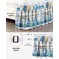 thumbnail image 3 of Paddle Bed Skirt California King Size 18" Drop Vintage Wood Grain Ruffled Wrap Around Bed Skirts Adjustable Elastic Bedskirt Dust Ruffle for California King Size Bed, 3 of 7
