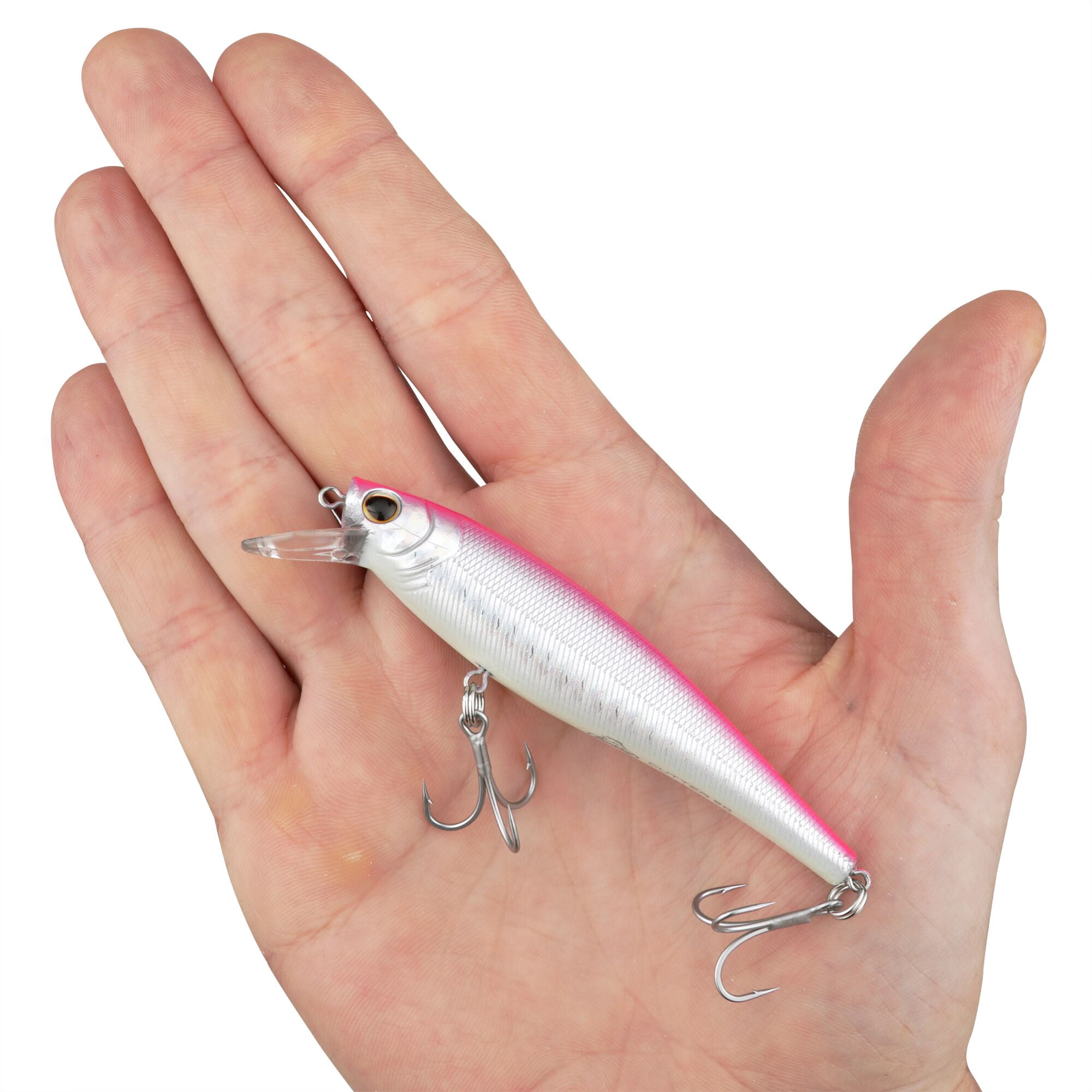 Berkley Cutter Saltwater, 3.5 in, Jerkbaits, Pink Silver (1 Count)