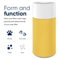 thumbnail image 2 of Blueair Blue Pure 411 Buff Yellow Washable Pre-Filter Fabric Traps Pollen, Pet Hair & Dust, Yellow, 2 of 2