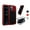 Black, variant on Gorilla Glass Aluminum Metal iPhone 14 Pro Max Case (Red) Heavy Duty Military Grade Shockproof and Scratch Resistant Protection, Rugged Outdoor Travel