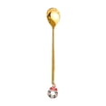 thumbnail image 3 of Christmas Coffee Table Decorations Home Christmas Decorations Metal Coffee Fork Stirring Spoon Christmas Table Decorations New Year Christmas Party Table Decorations, 3 of 8
