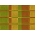 thumbnail image 1 of Ahgly Company Machine Washable Indoor Rectangle Transitional Mahogany Brown Area Rugs, 6' x 9', 1 of 7