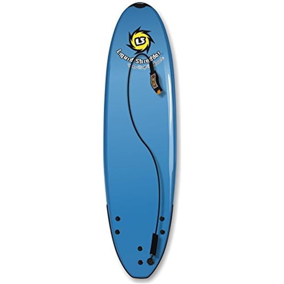 Liquid Shredder SB4ft2 ELEMENTSB 4 ft. Element Soft Surfboard - Sky Blue, 2 in.