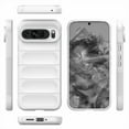 thumbnail image 1 of Color Liquid Silicone Matte Phone Case for Google Pixel 9 pro Skin Feel Armor Shockproof Protect Soft Cover - White, 1 of 5
