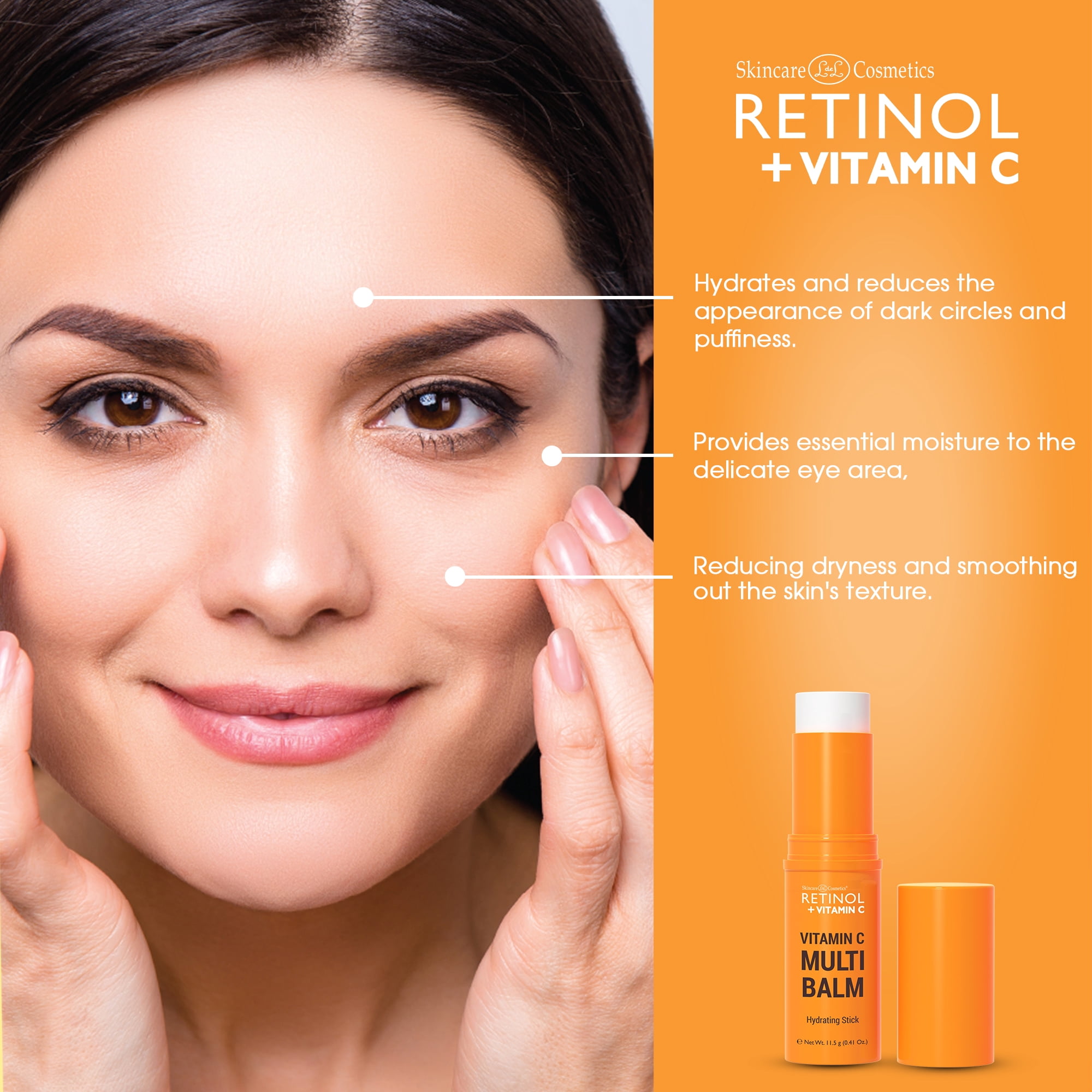Retinol and Vitamin C Multi-Balm, 0.41 oz (11.5 g)