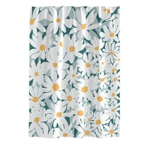 1X Shower Curtain Waterproof Fabric Shower Curtain or Polyester Soft Cloth & Hotel Quality Machine Washable White Shower Curtain Liner for Bath Tub Shower Curtain