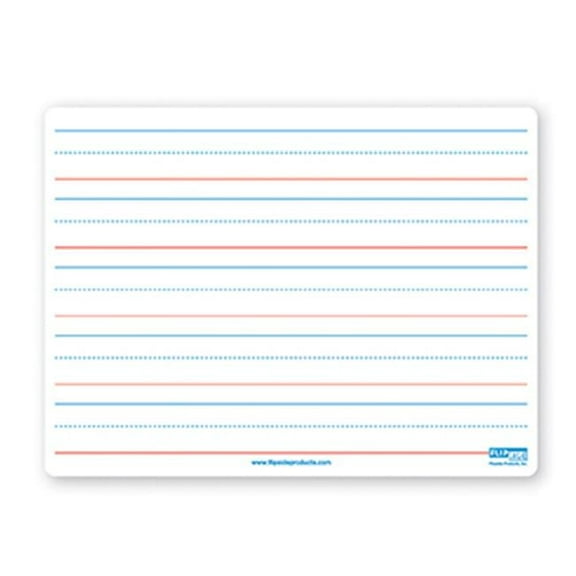 Flipside  Magnetic Dry Erase Board - Red - 9in.x12in.