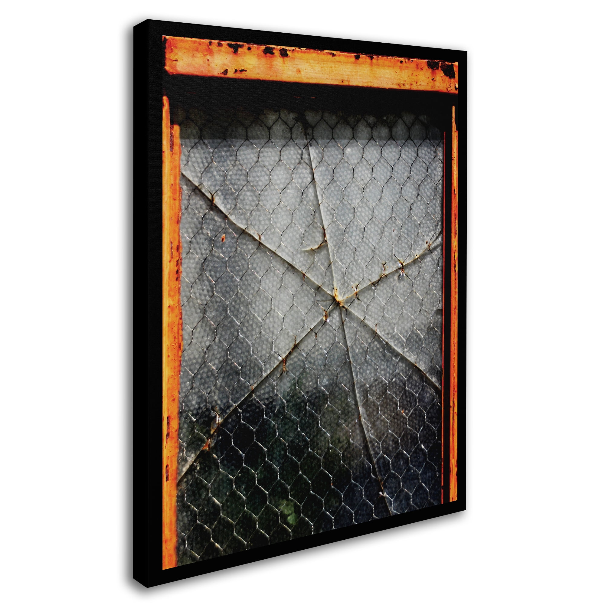 Trademark Fine Art 'Rust & Broken Glass' Canvas Art by Patty Tuggle