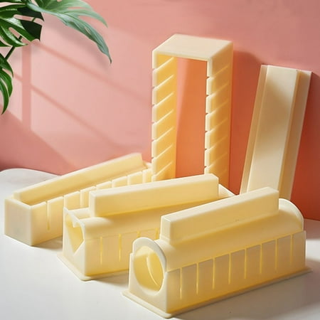 

10Pcs Rice Press Mold Sushi Mould Sushi Maker Kitchen Accessories Cake Roll Mold