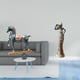 thumbnail image 2 of Figura de caballo, escultura animal, figura coleccionable de escritorio, figura africana, artesanía, material de resina, mano de obra fina, adecuada p, 2 of 8