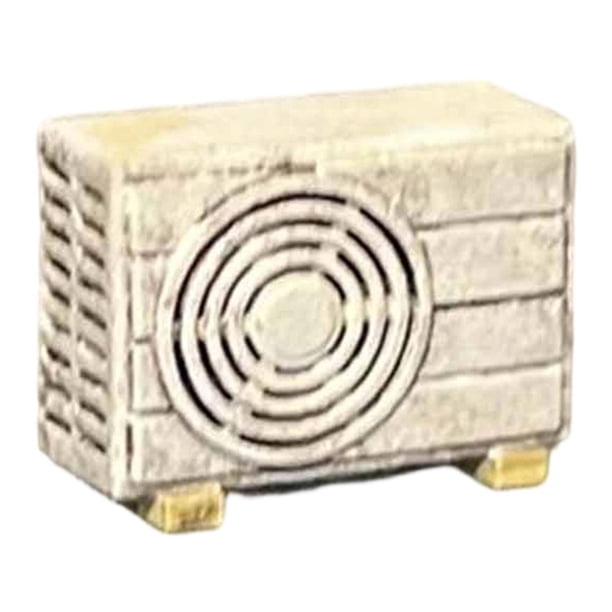 Modelo de aire acondicionado en miniatura, unidad de aire acondicionado en miniatura, accesorios para micropaisajes Estilo B