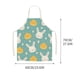 thumbnail image 3 of Easter Home Printing Linen Imitation Apron Kitchen Fouling Multi Functional Apron, 3 of 3