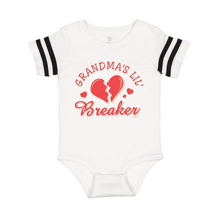 

Inktastic Grandma s Lil Heartbreaker Gift Baby Boy or Baby Girl Bodysuit