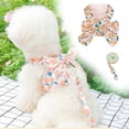 thumbnail image 1 of Belly Bands for Dogs with Snaps Cat Wheelchair Rear Legs Cat Steps Plaid Dog Sweaters for Medium Dogs Small Dog Sweaters for Girls Chihuahua Puppy Sweater Rope with Rings to Hook Reins Belly, 1 of 3
