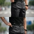 thumbnail image 6 of Lumtrix Cargo Pants For Men Construction Hiking Work Pants Lightweight Breathable Travel Pant With Multi Pockets Black M, 6 of 7
