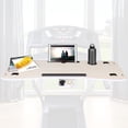thumbnail image 4 of LUCKUP Treadmill Desk Attachment, Universal Walking Laptop Holder Desk 39" L x 15" W Ergonomic Platform Workstation for Treadmill with Cup Holder, Laptop/Tablet Stand, White, 4 of 8
