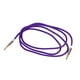 thumbnail image 2 of Cable Auxiliar De Audio Adaptador De Cable De Audio Conector AUX De 3,5 Mm Cable Macho A Macho Cable Auxiliar Para Automóvil Cable Estéreo Púrpura, 2 of 8