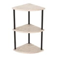 thumbnail image 4 of jifeng Corner Shelf Corner Display Shelf Durability Frees Standing Easy to Install Storage Rack Multipurpose for Kitchen Office Home 62cm, 4 of 9