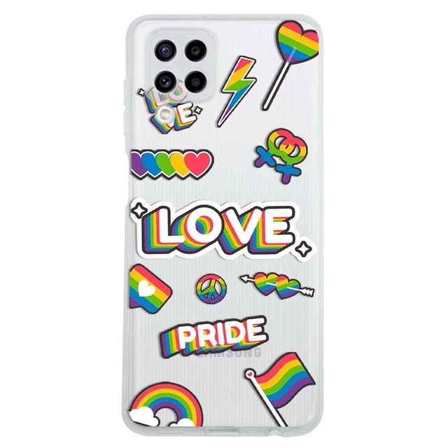 Funda Para Galaxy M22 Pride LGBTT Love, Uso Rudo, InstaCase Protector para Galaxy Grand Prime Pro Antigolpes, Case Pride LGBTT Love