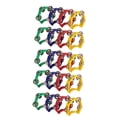 thumbnail image 1 of 20pcs Plastique Tambourin Instruments de Musique, Mini Tambourins à Main, percussion Rythmique Partie Mus, 1 of 5