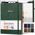 thumbnail image 1 of Planner Ensight 2025-2026 - Tapa dura (piel, 21 x 28 cm), color verde, 1 of 9