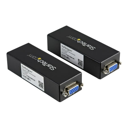 StarTech.com - Point-to-Point VGA Video Extender Over Cat-5 Kit - Black