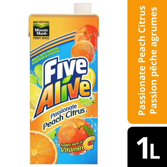 Five Alive Peach Citrus 1L, 1L